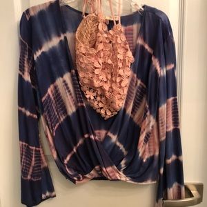 Bralette & top duo - size s - hippie style!!